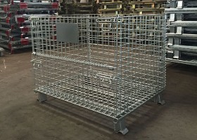 折叠式仓库笼采用的材料